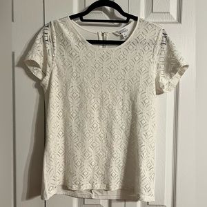M white Market & Spruce blouse